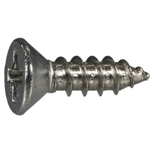 Midwest Fastener Sheet Metal Screw, #6 x 1/2 in, 18-8 Stainless Steel Flat Head Phillips Drive, 35 PK 35871 - main